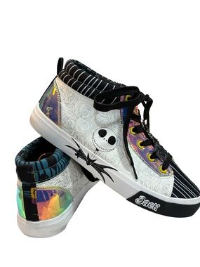Disney Nightmare Before Christmas Jack Sally High Top Sneakers Womens 8